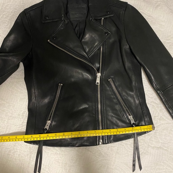 All Saints Leather Jacket - Picture 10 of 11